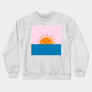 Sun on the sea Crewneck Sweatshirt